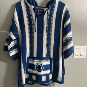 NFL Blue and White Team Apparel Indianapolis Colts Jacket